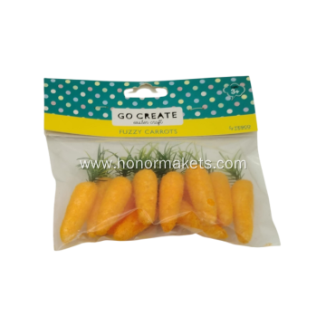 12PCS Foam carrots